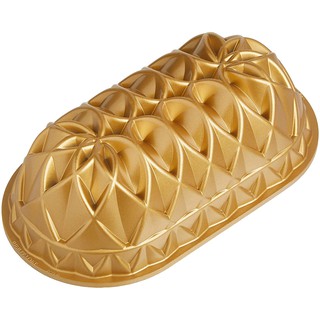 Pre Nordic Ware Jubilee Cast Loaf Pan, 6 Cup Capacity, Gold(รอสินค้า15วัน)นำเข้าUSA