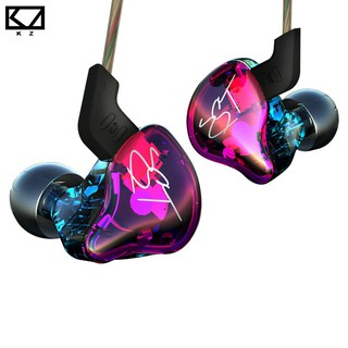 ชุดหูฟัง Kz Zst Pro Hybrid Hifi ชุดหูฟัง Pk Kz Es4 Zsn As06 earphones Colorful Version