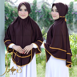 Melisa JUMBO HIJAB ORI AIP HIJAB ทันที