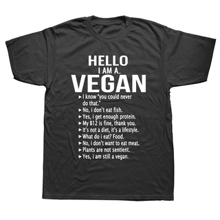 เสื้อยืดพิมพ์ลายแฟชั่น เสื้อยืด พิมพ์ลายมังสวิรัติ I Am Still A Vegan Ask Yourself แฟชั่นฤดูร้อน สําหรับผู้ชาย