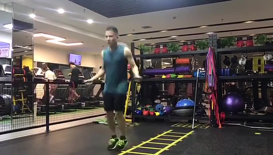 ANGTOP jump rope workout boxer skip เชือกกระโดด สามารถปรับสาย ด้ามจับ ...