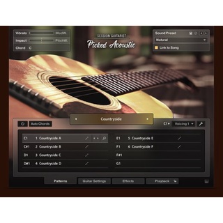 ภาพขนาดย่อของภาพหน้าปกสินค้าKontakt Session Guitarist - Picked Acoustic (Win/MAC) ที่สุดของ VST กีตาร์ปิ๊คกิ้ง สไตล์ Picking Style จากร้าน bighum บน Shopee