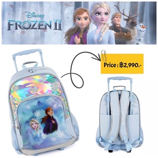 กระเป๋าเป้ล้อลาก Frozen Anna and Elsa Rolling Backpack ขนาด 17.5 นิ้ว จาก Disneystore อเมริกา