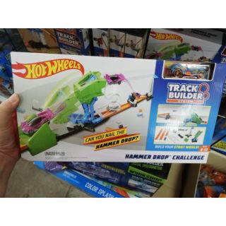 Hotwheels track builder Hammer drop challenge​