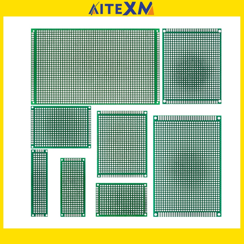 บอร์ด Pcb Protoboard ขนาด 9X15 8X12 7X9 6X8 5X7 4X6 3X7 2X8 ซม . สําหรับ Arduino