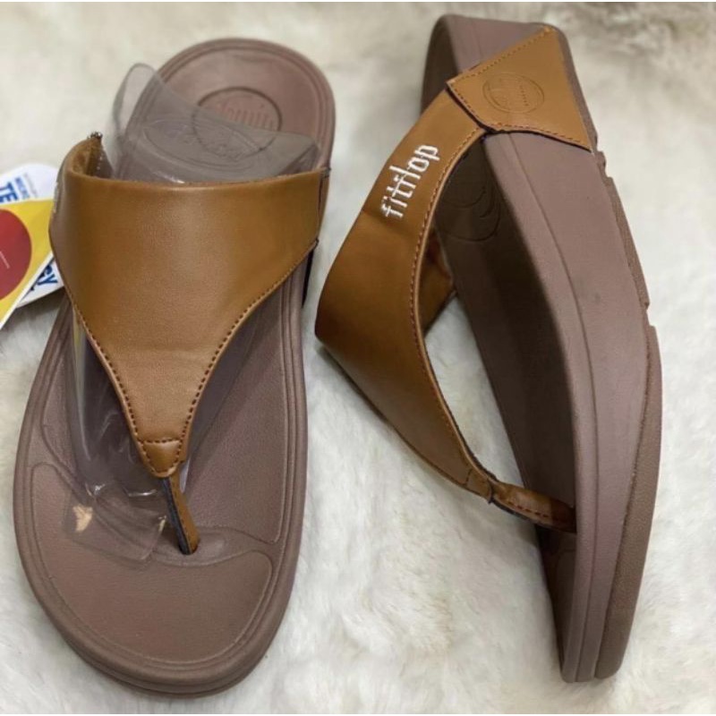 รองเท้าแตะ-fitflop-แบบหนังเอารองเท้าผู้หญิง36-40-แฟนดีแฟนสวยใส่สบาย-ถ่ายรูปจากสินค้าจริงมีสินค้าพร้อมส่ง