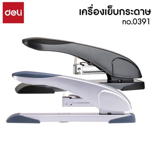 ภาพขนาดย่อของภาพหน้าปกสินค้าเครื่องเย็บกระดาษ 60 แผ่น Deli รุ่น 0391 Heavy Duty Stapler เครื่องเย็บเล่ม เครื่องเย็บกระดาษตัวใหญ่ จากร้าน sstation บน Shopee