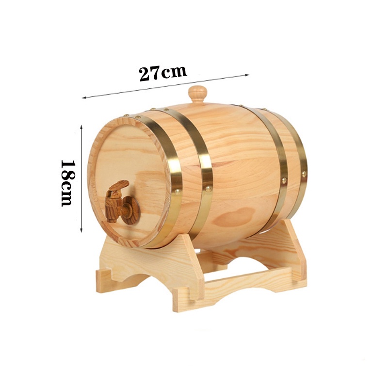 ถังไม้โอ๊ค-5l-ไวน์บ้านเก็บ-oak-ไม้ถังใส่ไวน์เบียร์วิสกี้rum-port-keg-ถังไวน์เหมาะสำหรับเก็บวิสกี้-ถังไม้โอ๊คไวน์บ้านเก็บ