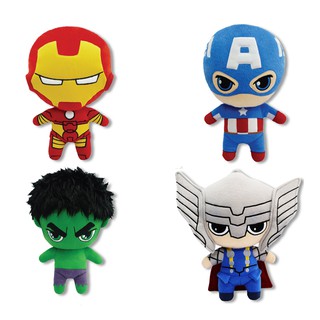 สินค้า DISNEY ตุ๊กตา Avengers อเวนเจอร์ (ไอรอนแมน / กัปตันอเมริกา / ฮัค / ธอร์) ขนาด 12\" ยืน (สินค้าลิขสิทธิ์แท้)