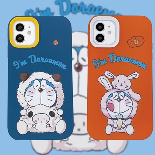 Doraemon สามในหนึ่งเดียวเคสโทรศัพท์มือถือสำหรับ for iPhone13Pro เคส for iPhone12Pro เคสโทรศัพท์มือถือ 7p Apple โทรศัพท์มือถือเคส for iPhone11 เคสโทรศัพท์มือถือ 13Promax 12Promax for iPhone12 เคสโทรศัพท์มือถือ