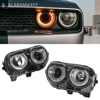 Alabama327 Vland ไฟหน้าโปรเจคเตอร์ Led สําหรับ Dodge Challenger Srt Hellcat 2015-2020 Lhd