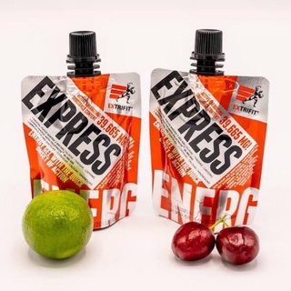 (EXP. 03/2024) เจลให้พลังงาน​ Express Gel กลิ่นมะนาว ขนาด​ 80g.​ ให้พลังงาน​ 148 kcal​.