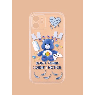 Case Iphone Blue Bear เคสมือถือลายหมีสีน้ำเงิน 🐻‍❄️