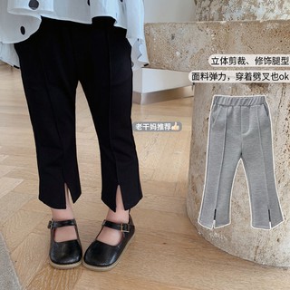 ภาพหน้าปกสินค้า🔥Hot sale！ กางเกงเด็ก 2020 สาวเกาหลีฤดูใบไม้ร่วงสไตล์ใหม่เล็กร่องบานกางเกงเด็กสไตล์ตะวันตกกางเกงขายาวสบาย ๆ ซึ่งคุณอาจชอบสินค้านี้