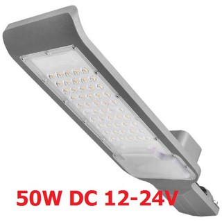 โคมไฟถนน LED STREET LIGHT DC 12-24V สำหรับโซล่าเซล ขนาด 50 , 100 วัตต์