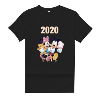 ⚡️ พร้อมส่ง⚡️ มี7สีให้เลือกSize(S-3XL)ใหม่2020ยอดฮิตเสื้อทีเชิร์ตเสื้อยืดคอกลมแฟชั่นunisexเสื้อยอดฮิตลาย