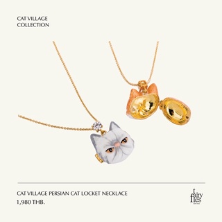 FAIRY TALES - Cat Locket Necklace สร้อยคอล็อกเก็ต