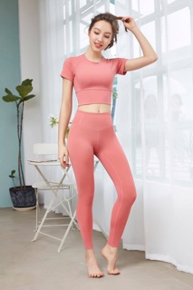 ภาพขนาดย่อของภาพหน้าปกสินค้าชุดออกกำลังกายแยกขายเป็นชิ้น เสื้อ กางเกง สามารถกดเลือกได้ P297 จากร้าน sportoutfitsbypani บน Shopee ภาพที่ 4