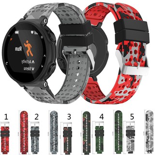 ภาพหน้าปกสินค้าสายรัดนาฬิกาข้อมือ แบบซิลิโคน สำหรับ Garmin Forerunner 235/ 220/ 230/ 620/ 630 ที่เกี่ยวข้อง