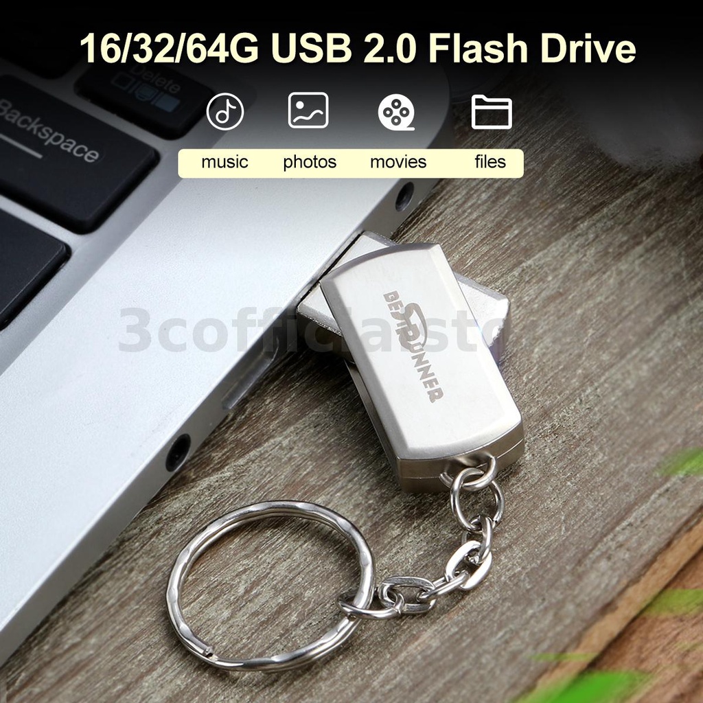 bestrunne-แฟลชไดรฟ์-usb-2-0-16-32-64gb-โลหะผสมสังกะสี