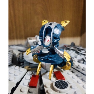 Bakugan Bakugold Blue Aquos Krowll Mechtanium Surge Spin Master/Sega Toys #บาคุกัน