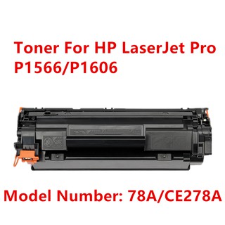 ภาพหน้าปกสินค้าตลับหมึกเทียบเท่า รุ่น 78A/CE278A/278A/CE278/278 ใช้กับ HP LaserJet Pro P1560/P1566/P1600/P1606dn/MFP 1536dnf ที่เกี่ยวข้อง