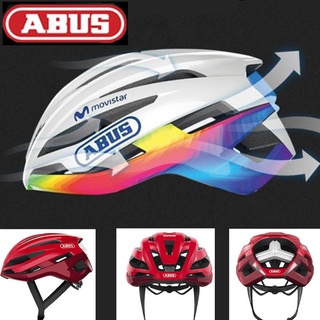 Abus หมวกกันน็อคจักรยาน Stormchaser Road หมวกกันน็อคขี่จักรยาน ไซซ์ M 54~60 ซม. ผู้ชาย ผู้หญิง หมวกจักรยาน หมวกกีฬา EPS + เปลือก PC
