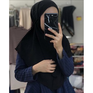 ภาพขนาดย่อของภาพหน้าปกสินค้าผ้าคลุมอินโด ผูกหลัง ทรงสวย Indo hijab จากร้าน jasmin.alhijab บน Shopee ภาพที่ 1