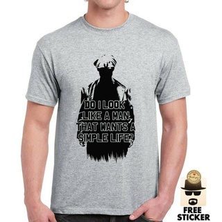 [100% Cotton] Wanyg เสื้อยืดลําลอง แขนสั้น พิมพ์ลาย Thomas Shelby Brothers Gang Quote Tv Show Novelty สไตล์คลาสิก สําหรั