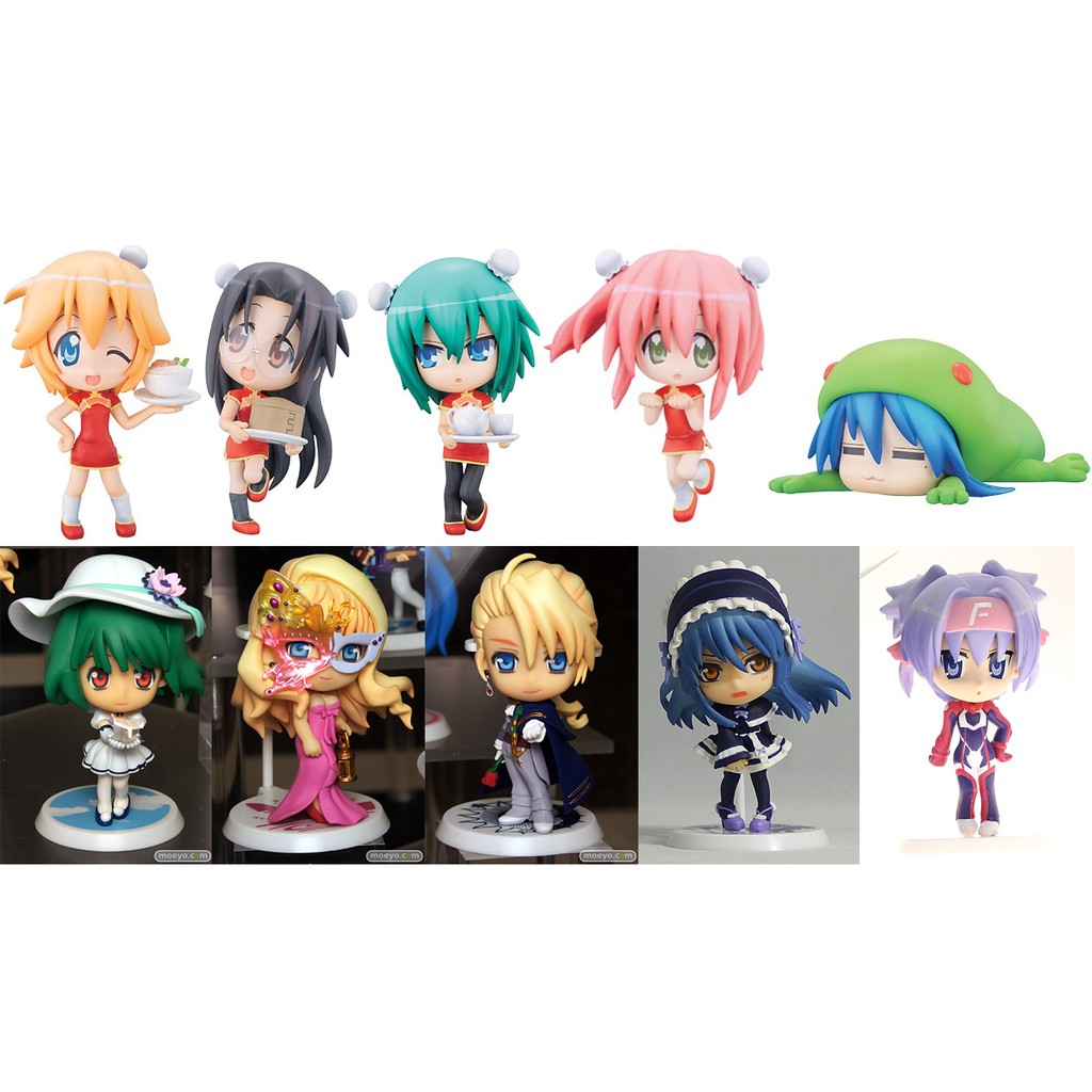 ฟิกเกอร์แท้-ichiban-kuji-premium-lucky-star-amp-macross-f-kyun-chara-banpresto