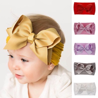 Nylon Elastic Baby Headband Newborn Bows Knot Baby Girl Heabands Girls Hair Band Hair Accessories