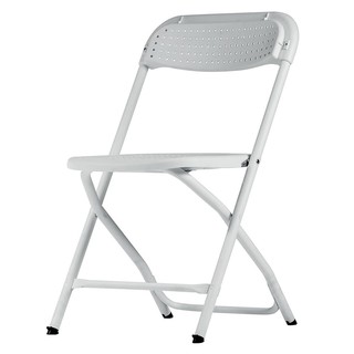 เก้าอี้พับอเนกประสงค์ NEW STORM HDPE GC-81NW สีขาว เฟอร์นิเจอร์ปิคนิค เฟอร์นิเจอร์นอกบ้าน สวนและอุปกรณ์ตกแต่ง FOLDING CH