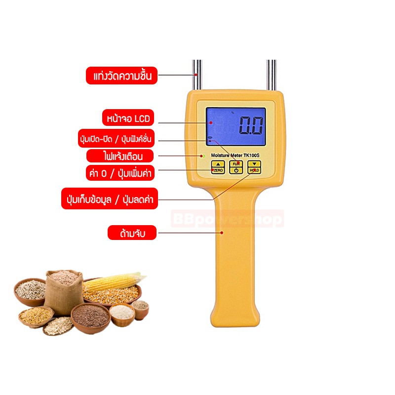 mt0017-เครื่องวัดความชื้นเมล็ดพืช-moisture-metric-แบบดิจิตอล-วัดค่าในเมล็ดข้าว-ธัญพืช-แป้ง-ฟรีกระเป๋าใส่