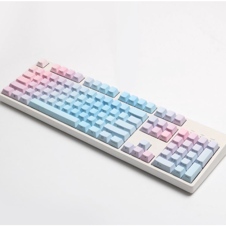 keycap-blue-unicorn-104-ปุ่ม-คีย์แคปไฟลอด-mechanical-keyboard-switch