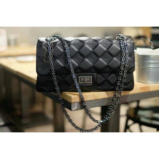 KEEP classic chain shoulder bag สีดำ