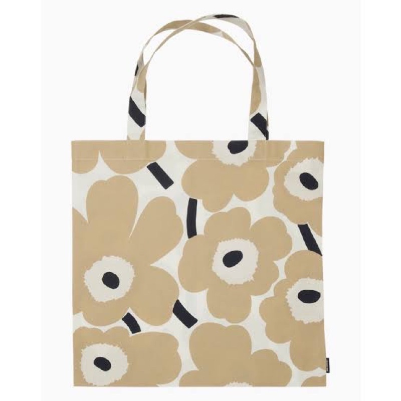 marimekko-tote-bag-beige-cream-classic-แท้-100