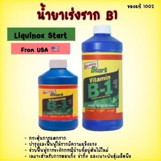 น้ำยาเร่งราก  B1 Liquinox Start USA วิตามินบี1 สำหรับ แคคตัส กระบองเพชร พืชอวบน้ำ ไม้ดอก ไม้ประดับ ไม้ใบ พืชทุกชนิด 🌵