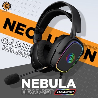 ภาพขนาดย่อของภาพหน้าปกสินค้าNeolution E-Sport รุ่น Nebula หูฟังเกมมิ่ง มีตัวปรับ Volume Sound มีไมโครโฟน ระบบสเตริโอ มีไฟ RGB จากร้าน neolution_officialstore บน Shopee