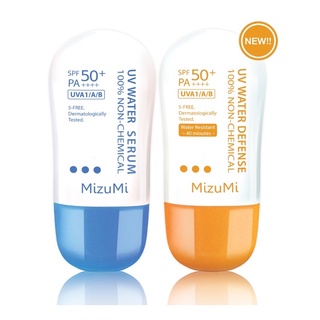 [20%OFF CODE:20DDXOCT31] ☀️ล็อตใหม่ล่าสุดๆExp.02/2026☀️กันแดด Mizumi UV Water สูตรสีฟ้า/สีส้ม กันน้ำ SPF50+ 40 g กรัม