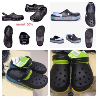 CROCS Crocband Gallery Clog รองเท้าลำลอง//CROCS Fun Lab Darth Vaders Lights Clogs #สินค้าลิขสิทธิ์แท้ 100%