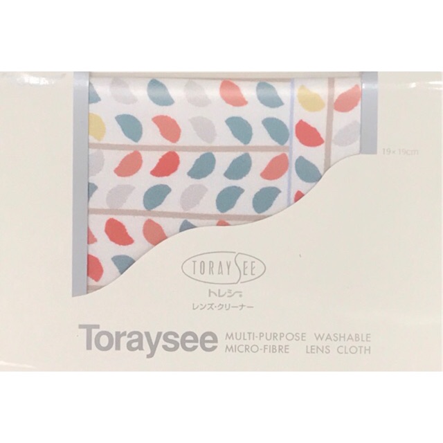 ภาพหน้าปกสินค้าผ้าเช็ดแว่นตา หน้าจอคอมพิวเตอร์ เลนส์กล้อง Toraysee ผ้าไมโครไฟเบอร์ 100% นำเข้าญี่ปุ่น