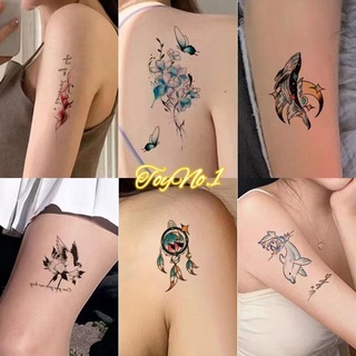 ภาพหน้าปกสินค้าToyNo.1​🧸​พร้อ​มส่ง​🧸​\"tattoo-1\" รอยสักชั่วคราว tatoo ลายน่ารักมีหลายแบบให้เลือก ซึ่งคุณอาจชอบสินค้านี้