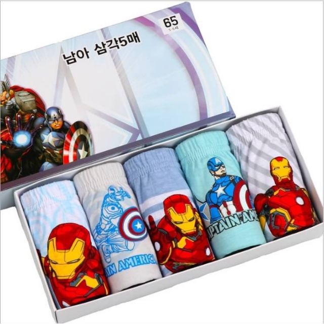 เสื้อใน-กางเกงในเด็กชาย-marvel-ลิขสิทธิ์-พร้อมส่ง