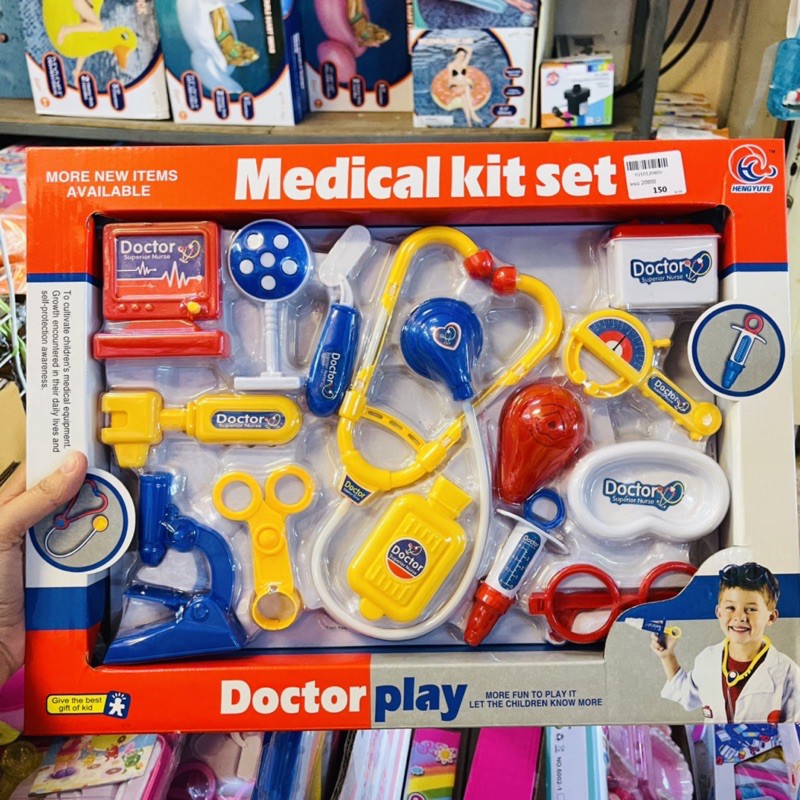 ชุดคุณหมอ-พร้อมอุปกรณ์-ชุดของเล่นคุณหมอ-บทบาทสมมติคุณหมอ-หมอฟัน-ม้าโพนี่-คุณหมอฟัน-ของเล่นคุณหมอ-ของเล่นหมอ