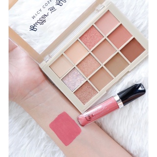 เซตคู่  สุดคุ้ม ลิป MYCA MADD MATTE + พาเลต BUTTER&amp;BLOOM อายแชโดว์12 สี ใหม่ล่าสุด สาย ฝอ อย่าช้า