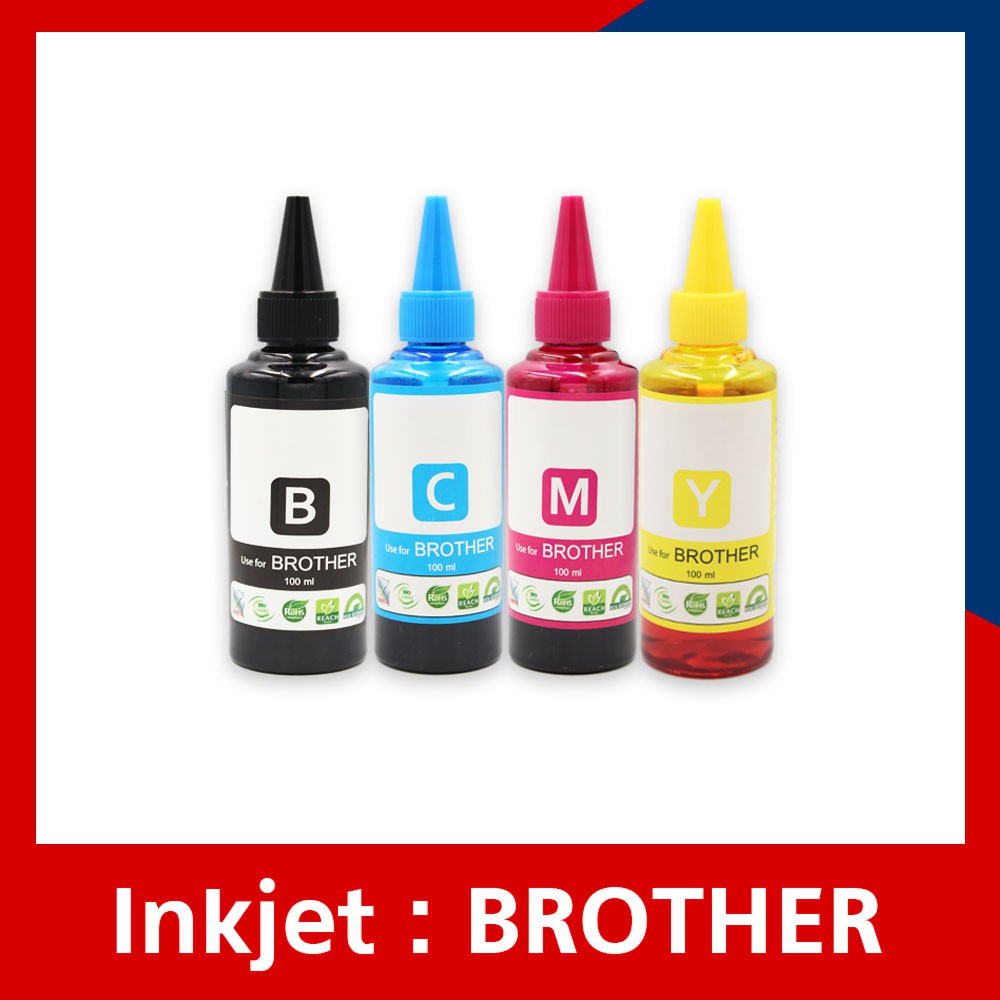 หมึกเติม-น้ำหมึก-inkjet-brother-100-ml-4-ขวด