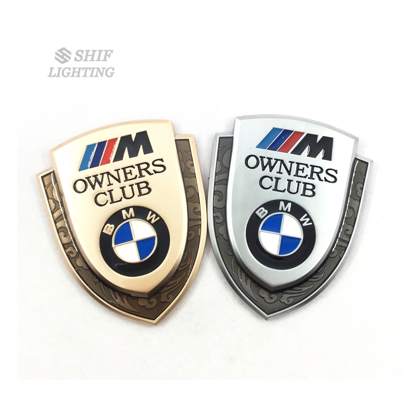 สติกเกอร์โลโก้รถ BMW / / / M Owners Club Logo สำหรับ BMW | Shopee Thailand