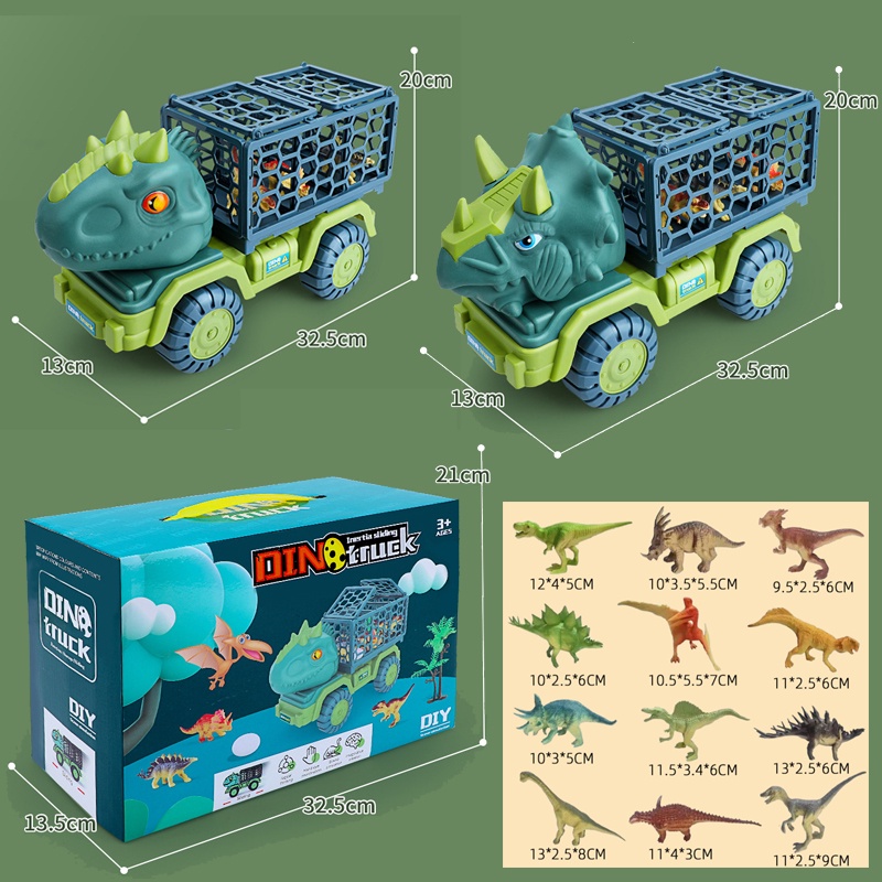 cod-รถไดโนเสาร์-ของเล่นไดโนเสาร์-ของเล่นเด็ก-รถของเล่น-พร้อมไดโนเสาร์ในเซ็ท-ไดโนเสาร์-ของเล่นเด็กผู้ชาย