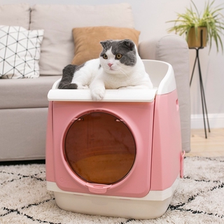 ห้องน้ำแมว Tomcat Pakeway รุ่นโดมอวกาศ size46*55*49cm ฟรีที่ตักทราย มีของพร้อมส่งค่ะ