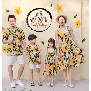 สินค้า “ Flower Fun Set “ ชุดครอบครัว ชุดคู่รัก พร้อมส่ง Family Feelings